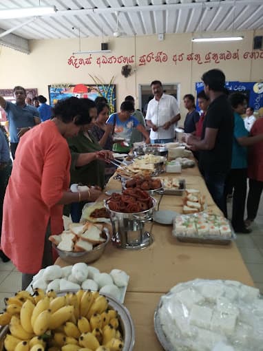 Corporate event lunch buffet