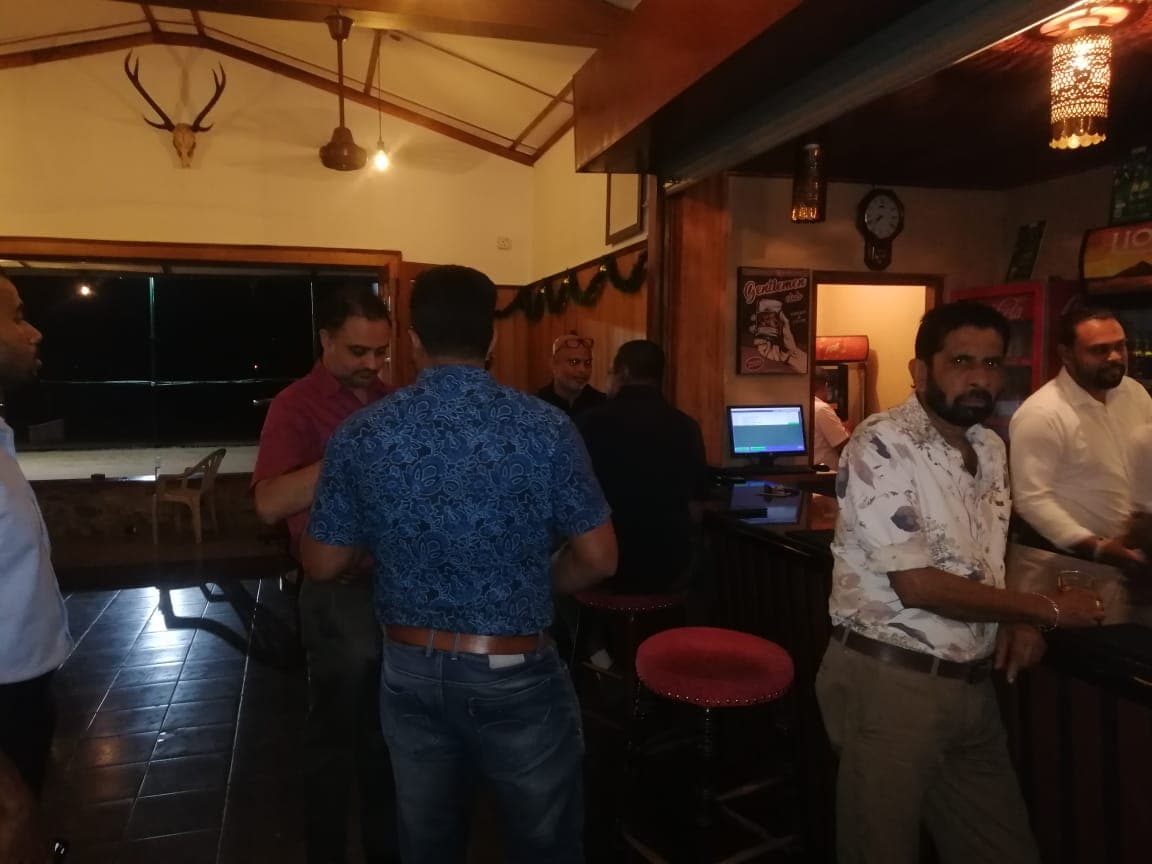 Engagement party food arrangement